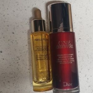 Full size Guerlain and Dior skincare